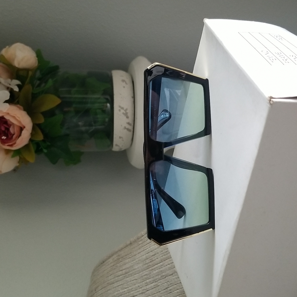 New woman square style fashion luxury sunglasses